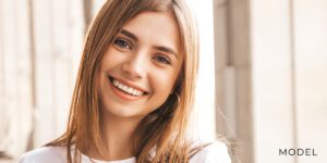 Young Teen Girl Smiling